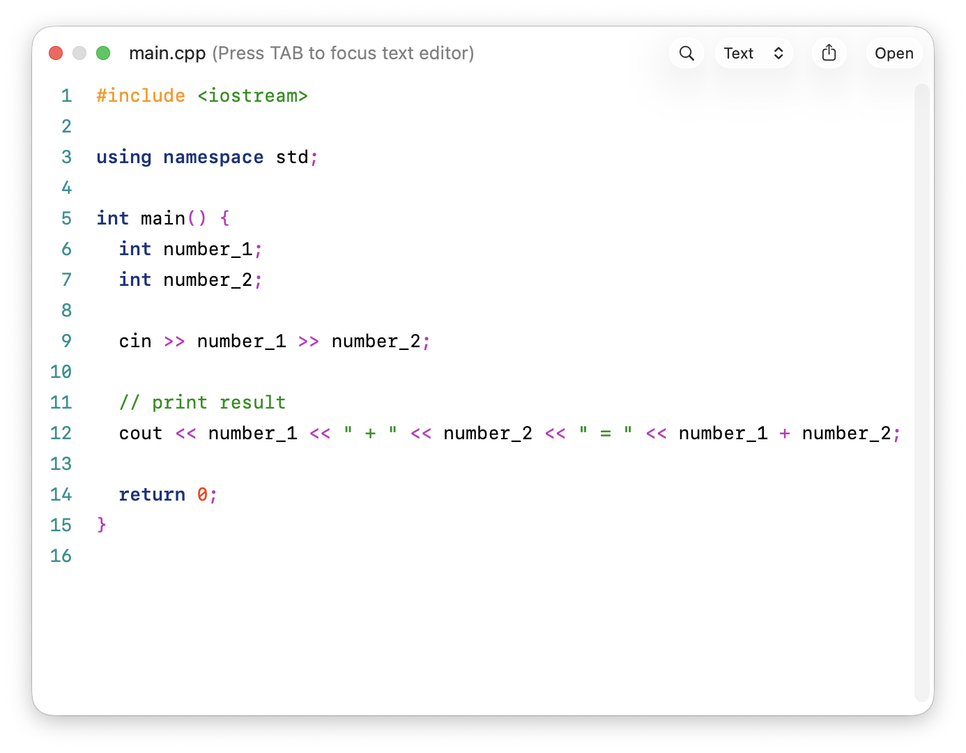 DoubleXplorer file preview with syntax highlighting